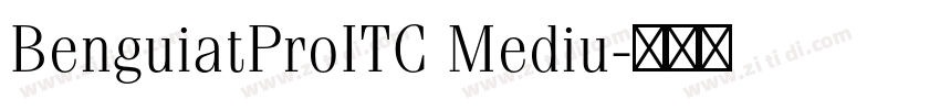BenguiatProITC Mediu字体转换 BenguiatProITC Mediu字体转换